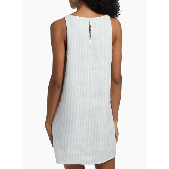 Reformation Jessi Striped Linen Mini dress - Picture 2 of 6
